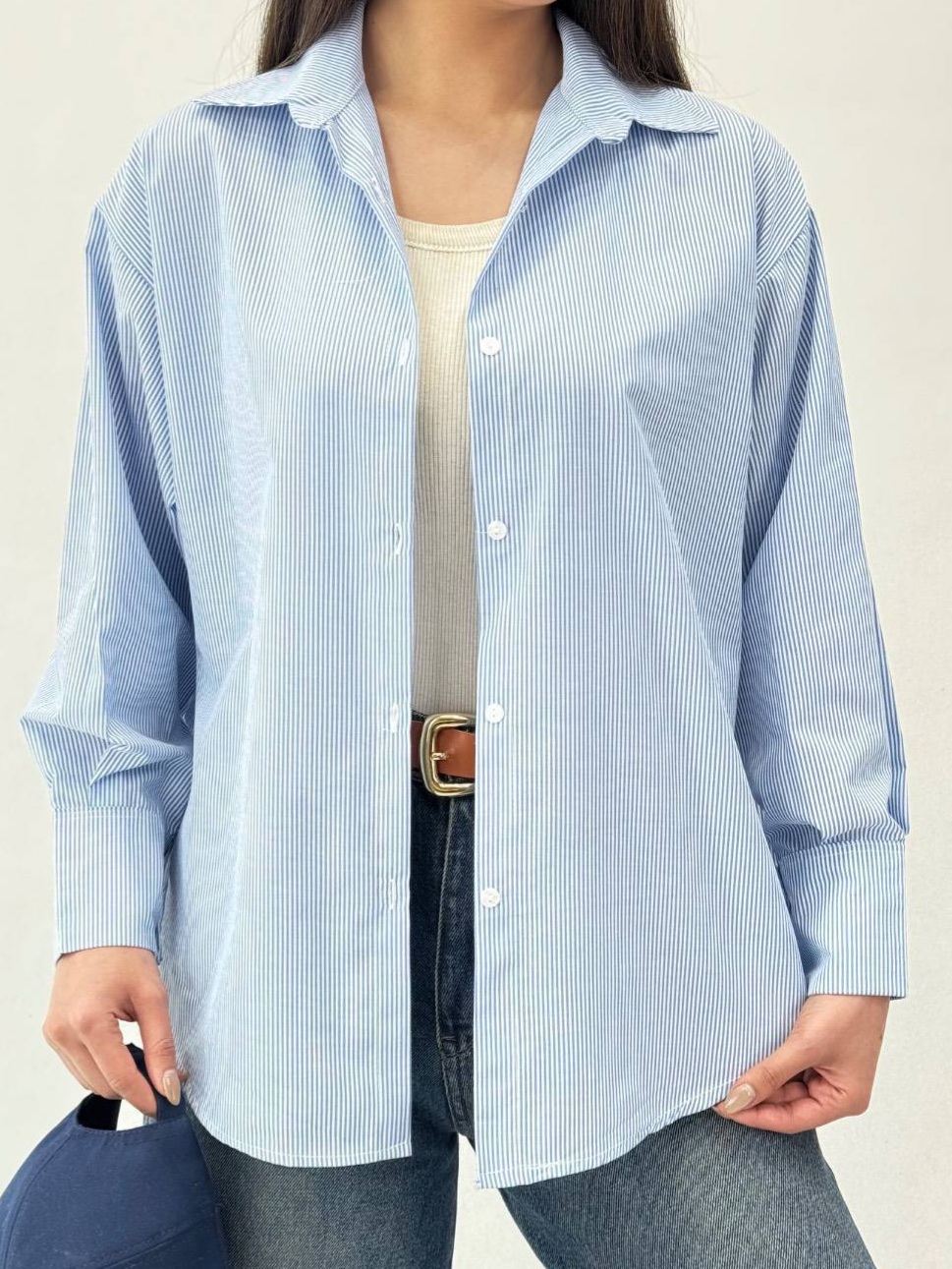 شومیز پوپلین مدل مهرسو کد SKU1057SO - Image 3